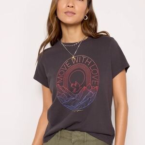 Spiritual Gangster Black 'Move With Love' Tee